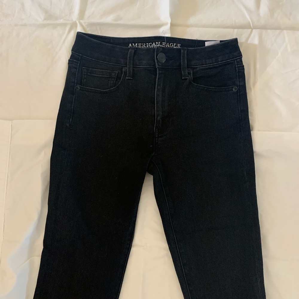 American Eagle Black bootcut jeans